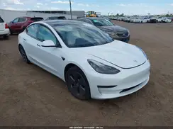 5YJ3E1EB8NF338947 2022 TESLA MODEL 3