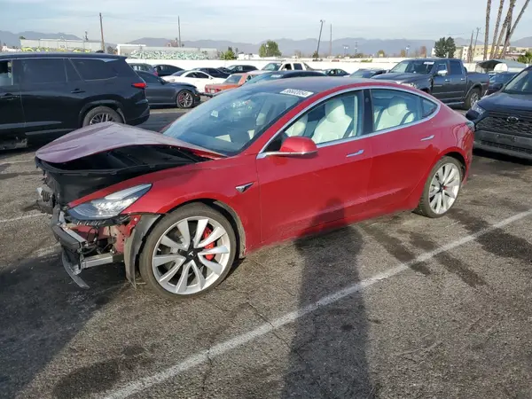 5YJ3E1EB9JF080559 2018 TESLA MODEL 3 - Image 1