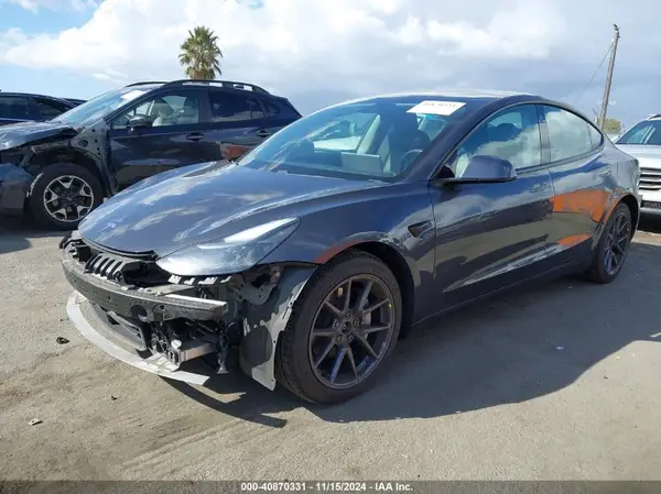 5YJ3E1EB9MF071266 2021 TESLA MODEL 3 - Image 2