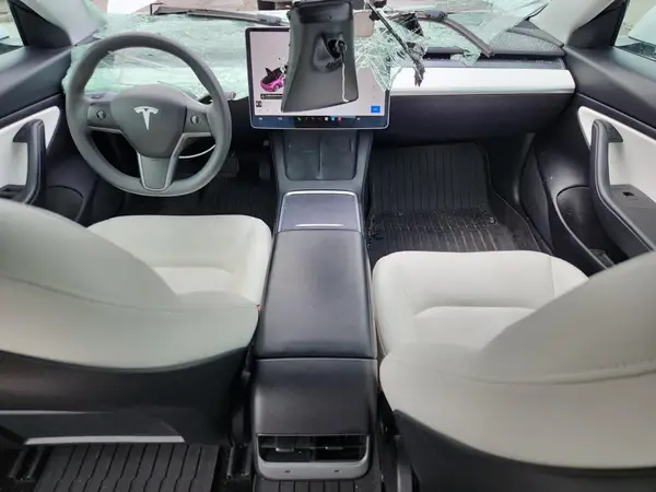 5YJ3E1EB9MF849971 2021 TESLA MODEL 3 - Image 8