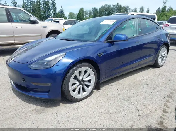 5YJ3E1EB9MF868861 2021 TESLA MODEL 3 - Image 2