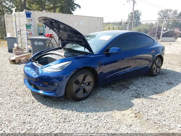 5YJ3E1EB9MF876877 2021 TESLA MODEL 3 - Image 2