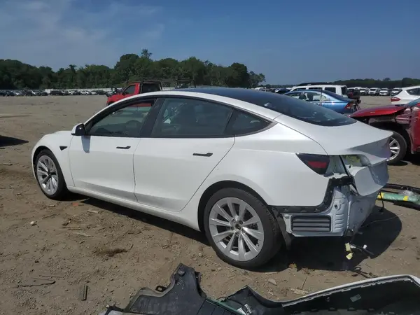 5YJ3E1EB9MF978664 2021 TESLA MODEL 3 - Image 2
