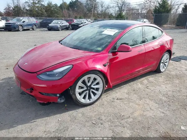 5YJ3E1EB9NF108575 2022 TESLA MODEL 3 - Image 2