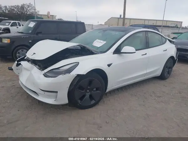 5YJ3E1EB9NF115364 2022 TESLA MODEL 3 - Image 2