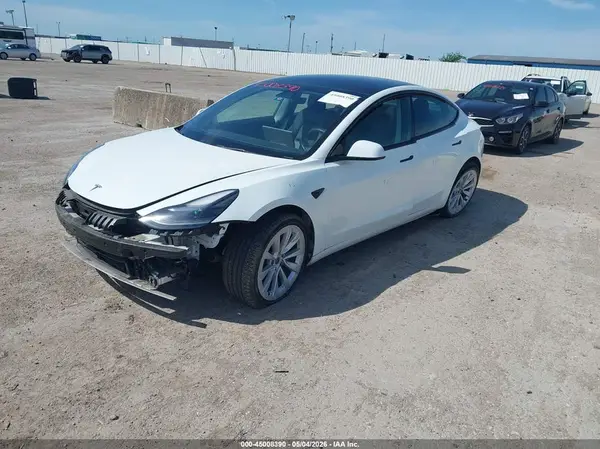 5YJ3E1EB9NF119916 2022 TESLA MODEL 3 - Image 2