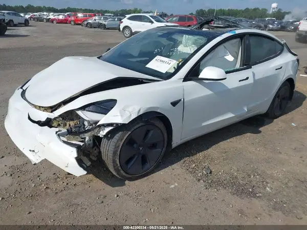 5YJ3E1EB9NF155394 2022 TESLA MODEL 3 - Image 2
