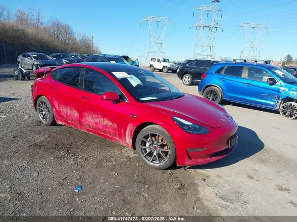 5YJ3E1EB9NF186435 2022 TESLA MODEL 3 - Image 1