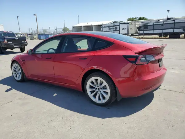 5YJ3E1EB9NF195412 2022 TESLA MODEL 3 - Image 2