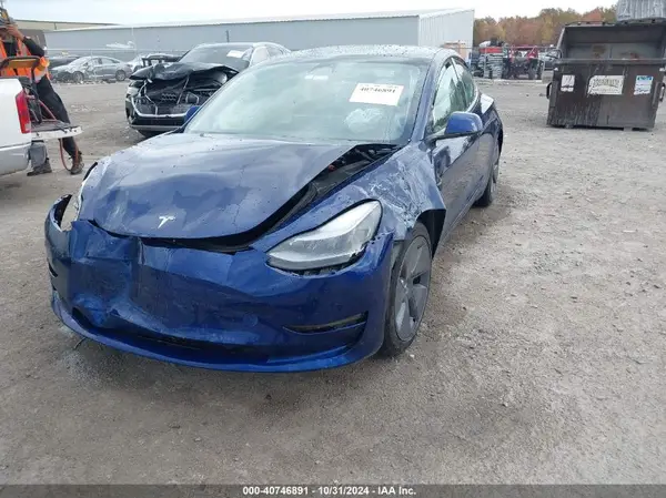 5YJ3E1EB9NF265572 2022 TESLA MODEL 3 - Image 2