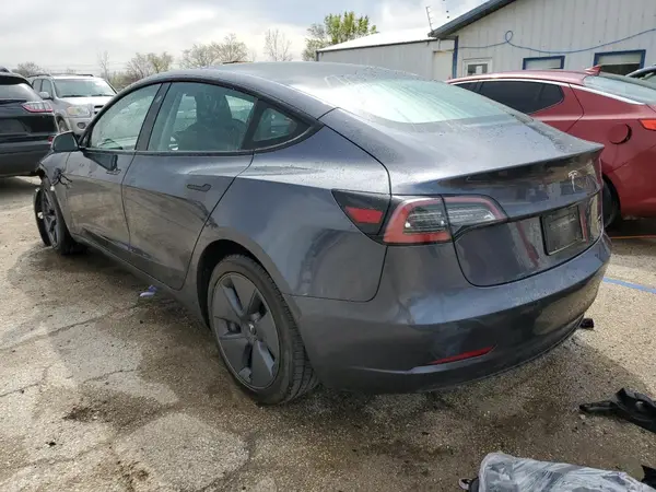 5YJ3E1EB9NF278757 2022 TESLA MODEL 3 - Image 2