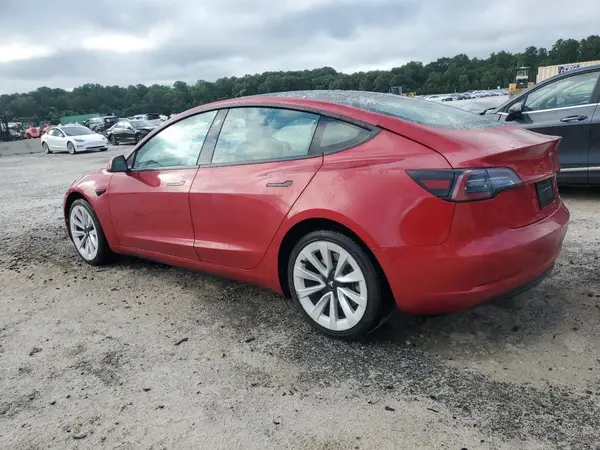 5YJ3E1EB9NF289449 2022 TESLA MODEL 3 - Image 2
