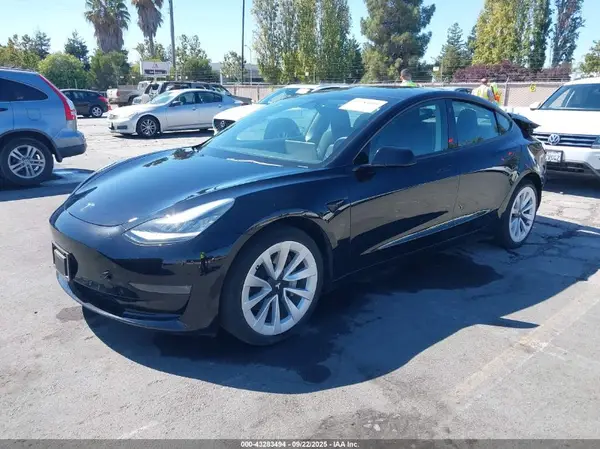 5YJ3E1EB9NF297289 2022 TESLA MODEL 3 - Image 2