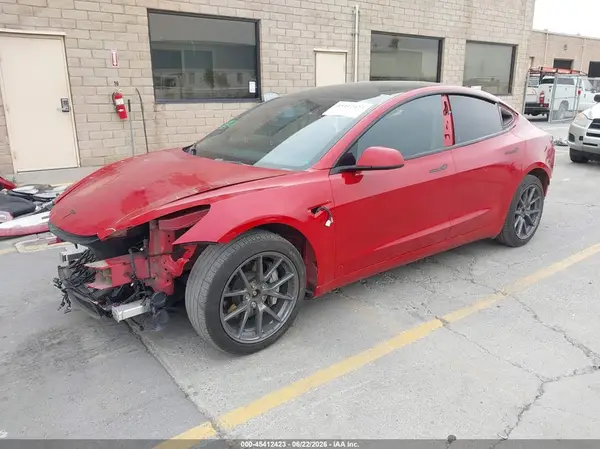 5YJ3E1EB9NF297390 2022 TESLA MODEL 3 - Image 2