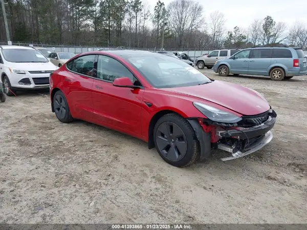 5YJ3E1EB9NF321932 2022 TESLA MODEL 3 - Image 1