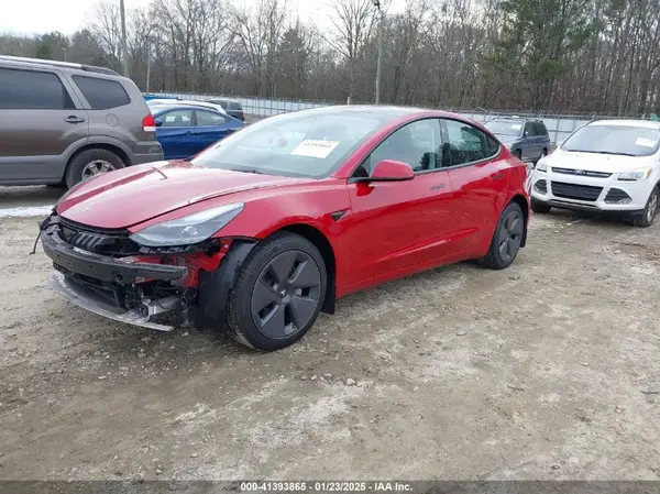 5YJ3E1EB9NF321932 2022 TESLA MODEL 3 - Image 2