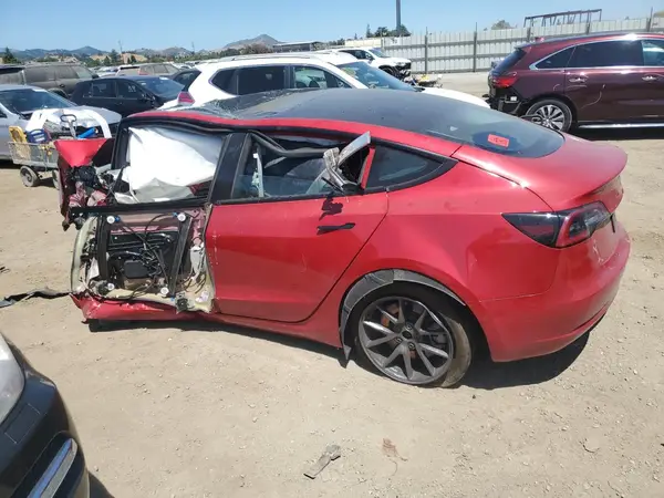 5YJ3E1EB9NF357314 2022 TESLA MODEL 3 - Image 2