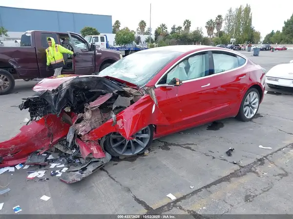 5YJ3E1EBXJF091666 2018 TESLA MODEL 3 - Image 2