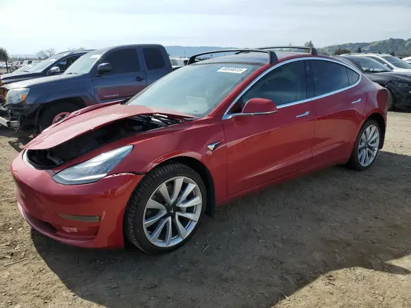 5YJ3E1EBXJF100849 2018 TESLA MODEL 3 - Image 1