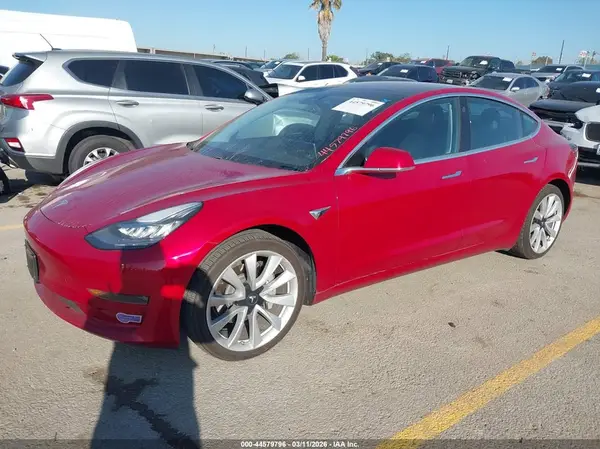 5YJ3E1EBXJF187216 2018 TESLA MODEL 3 - Image 2