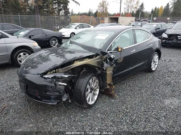 5YJ3E1EBXKF192448 2019 TESLA MODEL 3 - Image 2