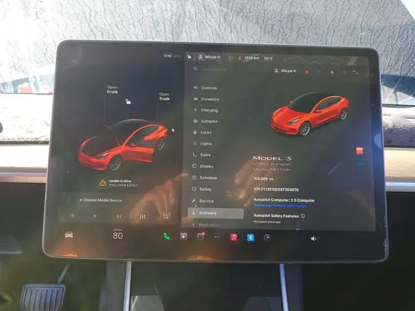 5YJ3E1EBXKF208678 2019 TESLA MODEL 3 - Image 8