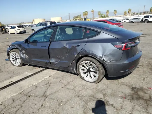 5YJ3E1EBXMF001257 2021 TESLA MODEL 3 - Image 2