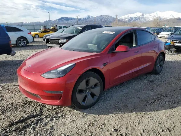 5YJ3E1EBXMF037949 2021 TESLA MODEL 3 - Image 1