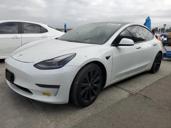 5YJ3E1EBXMF924841 2021 TESLA MODEL 3 - Image 1