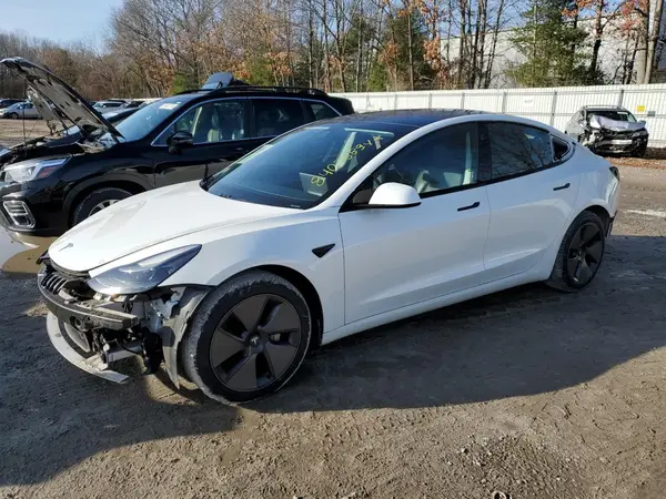 5YJ3E1EBXMF992301 2021 TESLA MODEL 3 - Image 1