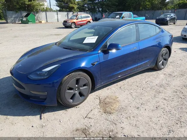 5YJ3E1EBXNF106074 2022 TESLA MODEL 3 - Image 2