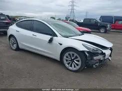 5YJ3E1EBXNF165822 2022 TESLA MODEL 3