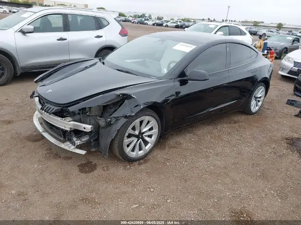 5YJ3E1EBXNF202917 2022 TESLA MODEL 3 - Image 2