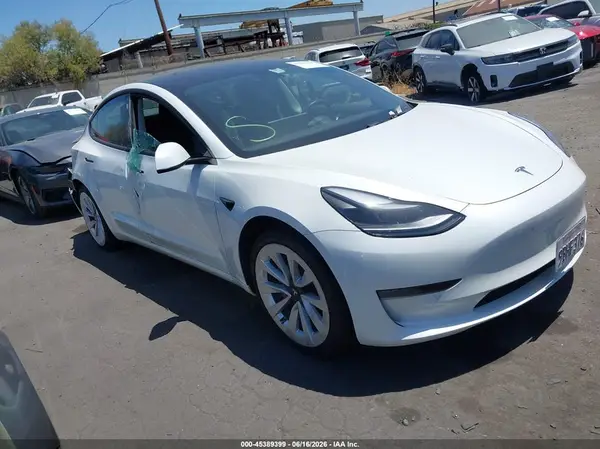 5YJ3E1EBXNF246660 2022 TESLA MODEL 3 - Image 1