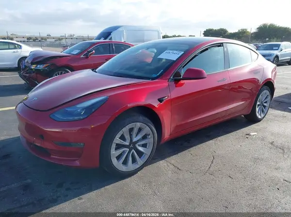 5YJ3E1EBXNF273308 2022 TESLA MODEL 3 - Image 2