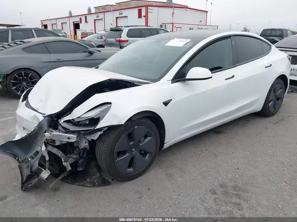 5YJ3E1EBXNF275740 2022 TESLA MODEL 3 - Image 2