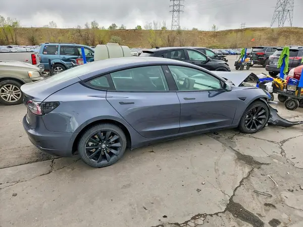 2022 TESLA MODEL 3 COPART lot 49748196 auction photo 3