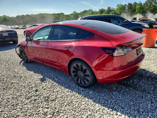 5YJ3E1EC0MF044448 2021 TESLA MODEL 3 - Image 2