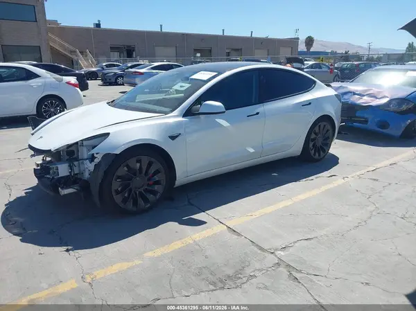 5YJ3E1EC0MF049200 2021 TESLA MODEL 3 - Image 2