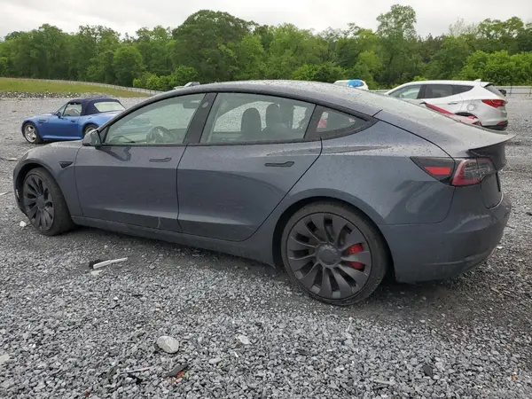 5YJ3E1EC0MF913646 2021 TESLA MODEL 3 - Image 2