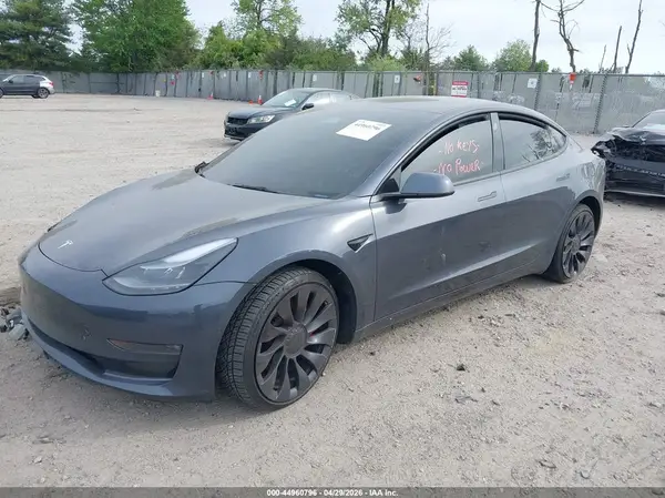 5YJ3E1EC0NF261113 2022 TESLA MODEL 3 - Image 2