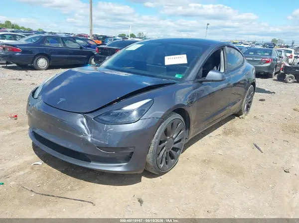 5YJ3E1EC0NF265291 2022 TESLA MODEL 3 - Image 2
