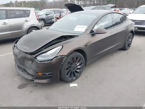 5YJ3E1EC1MF036990 2021 TESLA MODEL 3 - Image 2