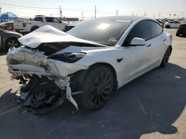 5YJ3E1EC1MF075451 2021 TESLA MODEL 3 - Image 1