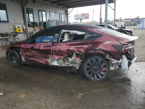 5YJ3E1EC1NF170240 2022 TESLA MODEL 3 - Image 2