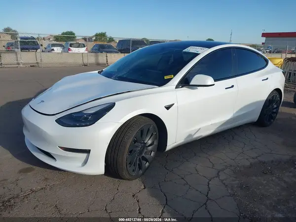 5YJ3E1EC1NF204158 2022 TESLA MODEL 3 - Image 2