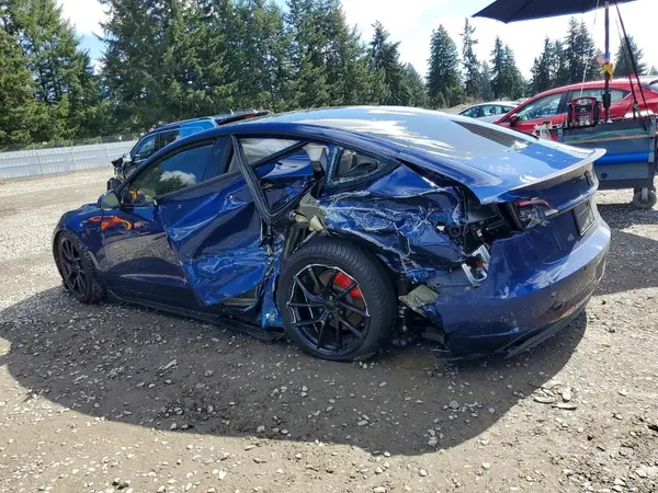 5YJ3E1EC1NF253201 2022 TESLA MODEL 3 - Image 2