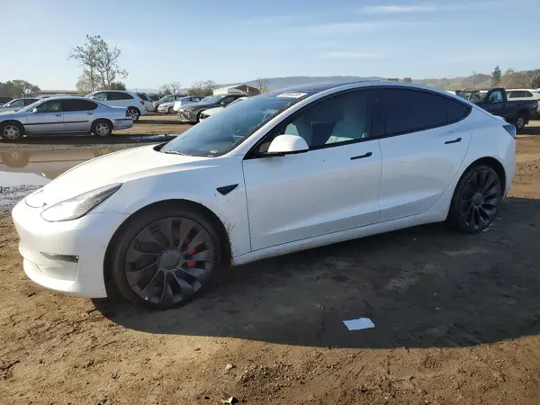 5YJ3E1EC1NF261539 2022 TESLA MODEL 3 - Image 1