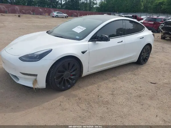 5YJ3E1EC1NF294332 2022 TESLA MODEL 3 - Image 2
