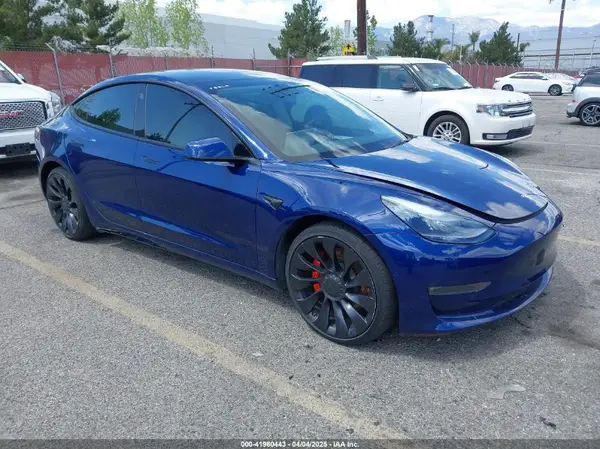 5YJ3E1EC1NF296758 2022 TESLA MODEL 3 - Image 1